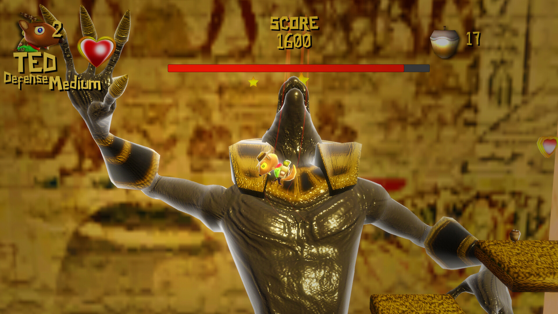 The Adventure of TED and the lost magic crystals gameplay screenshot 4