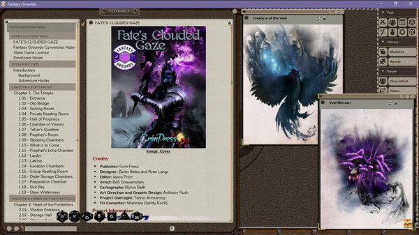 Fantasy Grounds - Fate's Clouded Gaze
