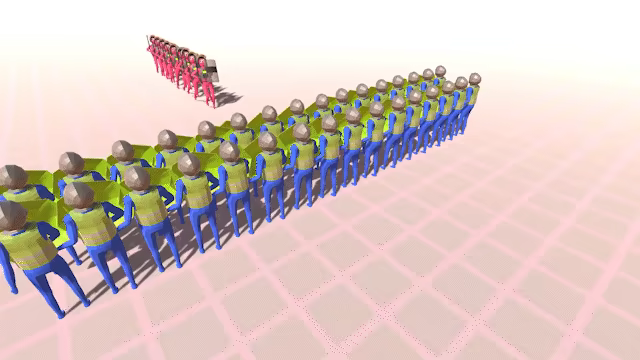 Human Wall Simulator video 1