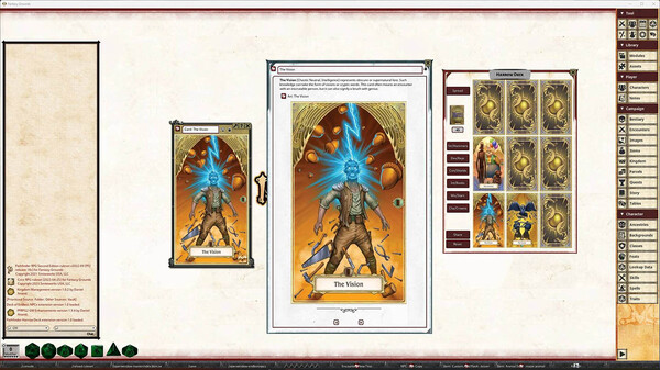 Fantasy Grounds - Pathfinder 2 RPG - Harrow Deck