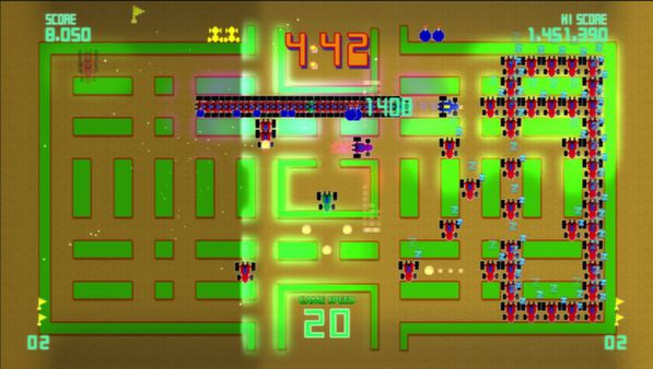Pac-Man Championship Edition DX+: Rally-X Skin