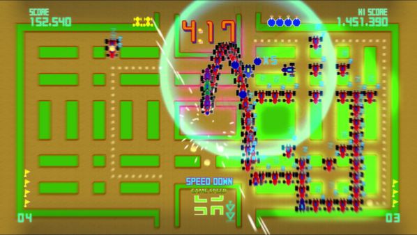 Pac-Man Championship Edition DX+: Rally-X Skin