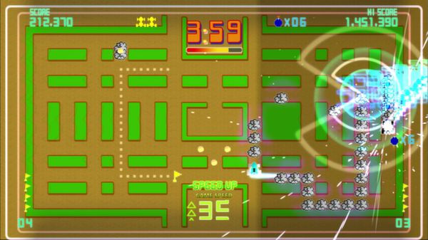 Pac-Man Championship Edition DX+: Rally-X Skin