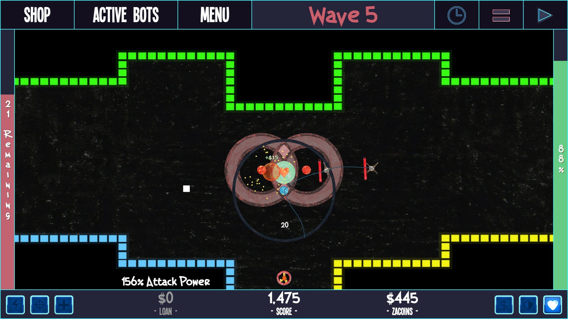 screenshot of ZaciSa: Defense of the Crayon Dimension! 5