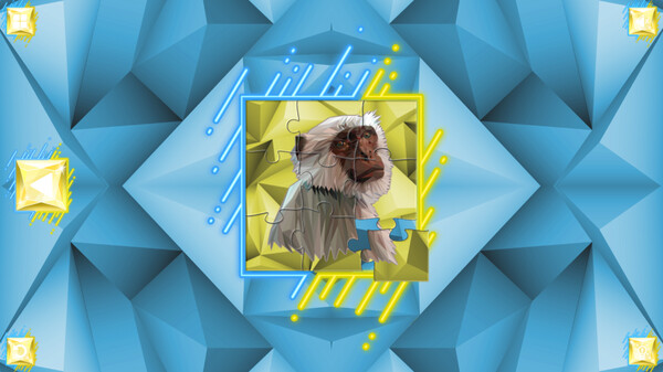 Скриншот 2 из игры Poly Jigsaw: Primates