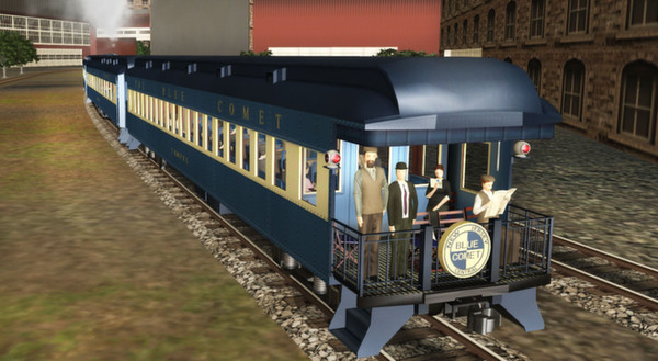 Screenshot z Trainz Simulator 12 DLC - Blue Comet
