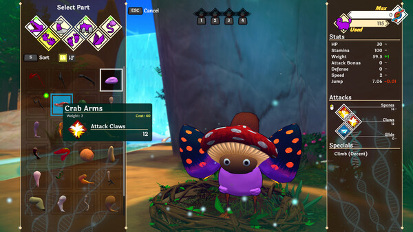 Screenshot z Strange Seed