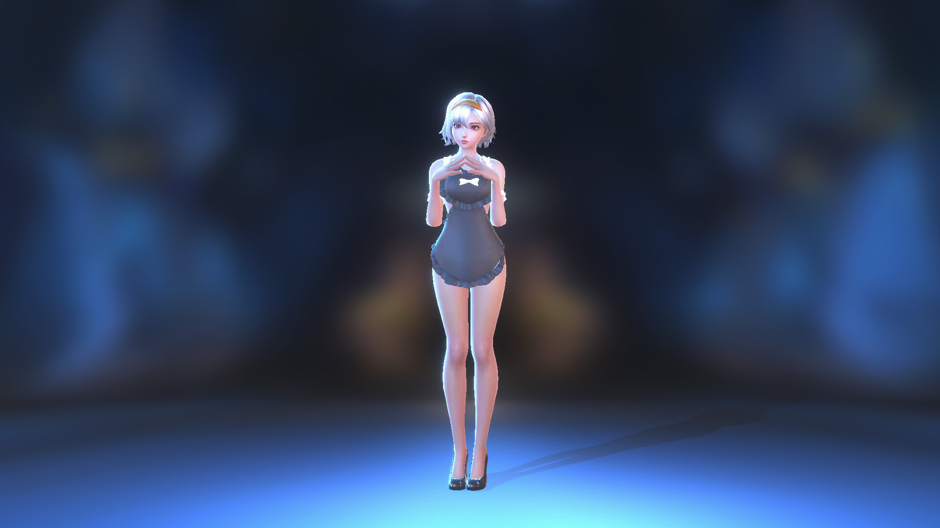 Angel Legion-DLC Seductive Maid (Black) Featured Screenshot #1