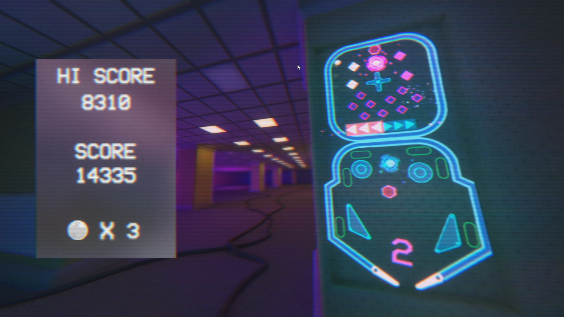 Vaporwave Pinball Featured Screenshot #1