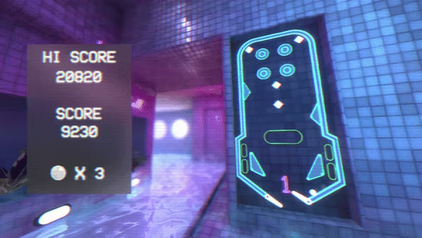 Vaporwave Pinball video 3