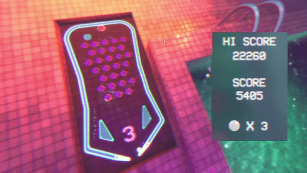 Vaporwave Pinball video 9