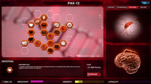 Screenshot z Plague Inc: Evolved