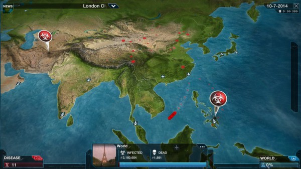 Plague Inc: Evolved screenshot 3