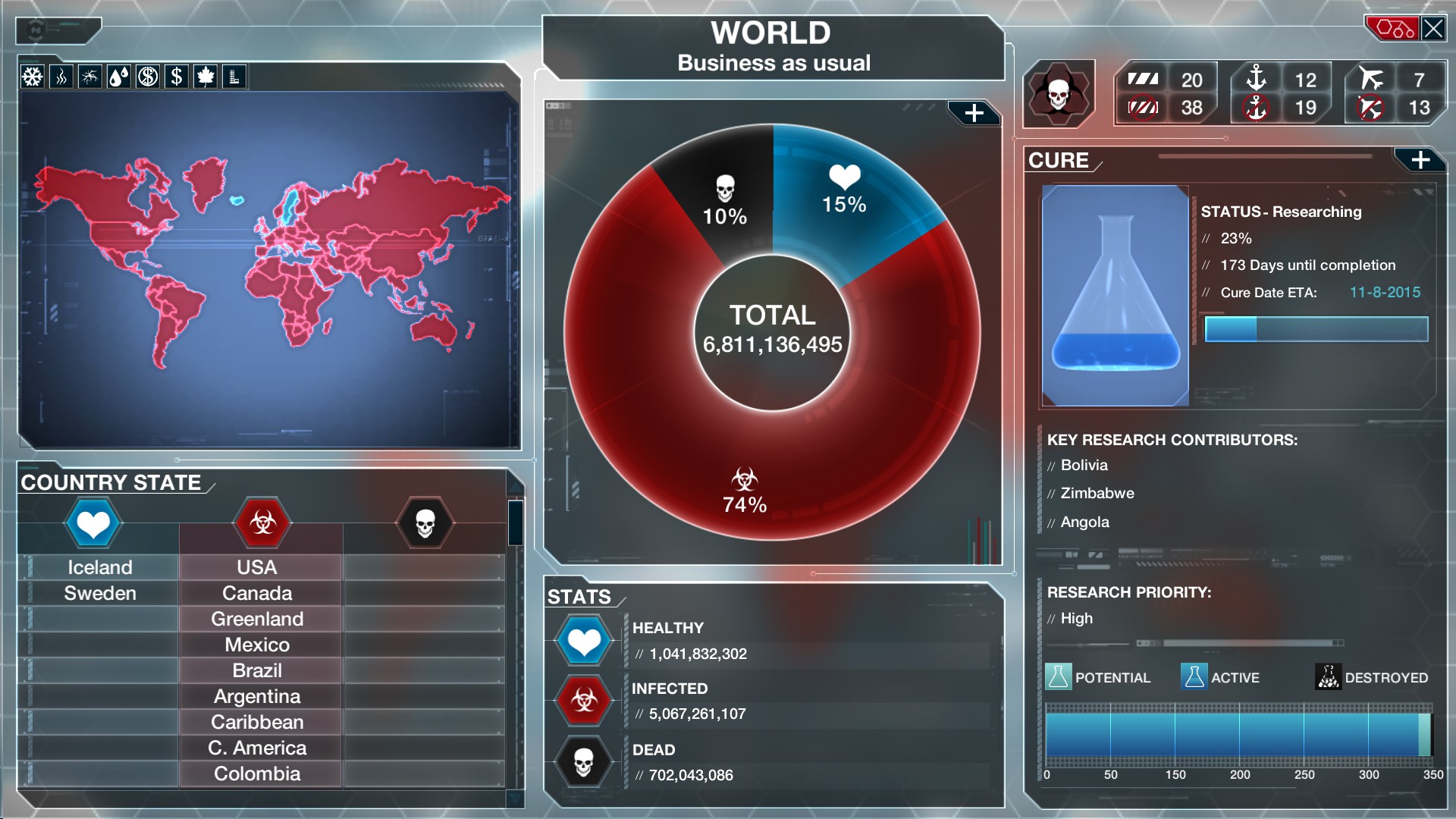 Plague Inc: Evolved screenshot #10