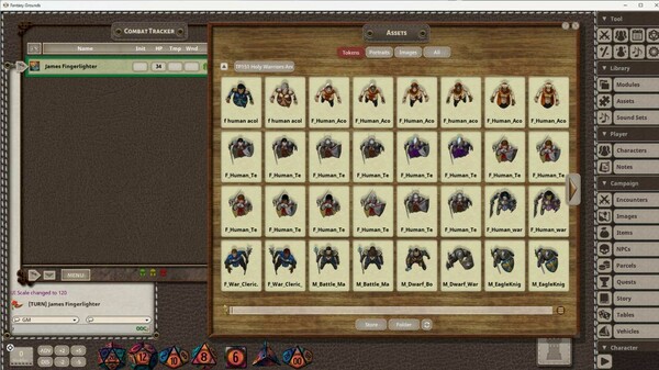 Fantasy Grounds - Devin Night Animated Token Pack 151: Holy Warriors