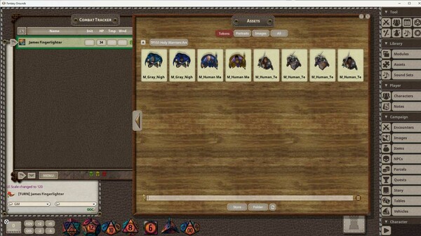Fantasy Grounds - Devin Night Animated Token Pack 151: Holy Warriors