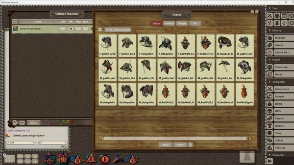 Fantasy Grounds - Devin Night Animated Token Pack 153: Goblins