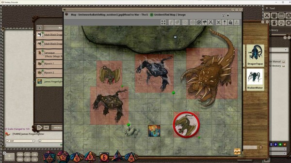 Fantasy Grounds - Devin Night Animated Token Pack 160: Big Nasty Beasts
