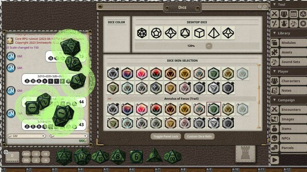 Fantasy Grounds - Annulus of Focus Dice Pack
