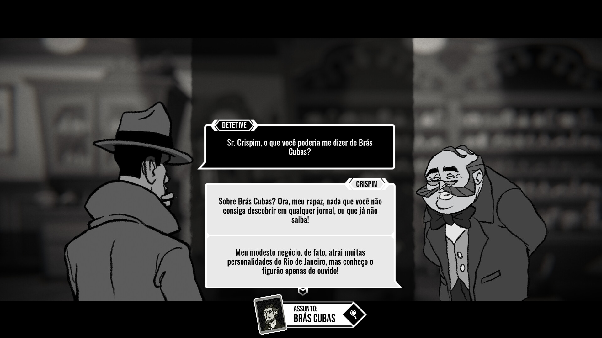 Screenshot de A Investigação Póstuma