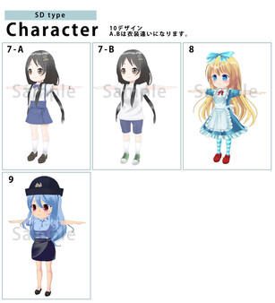 RPG Maker 3D Character Converter - SD-VRM.