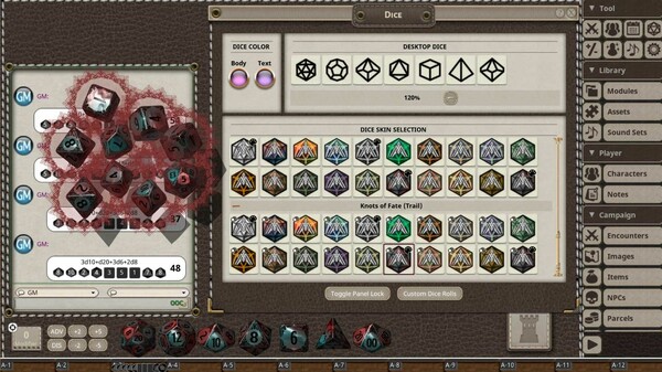 Fantasy Grounds - Knots of Fate Dice Pack