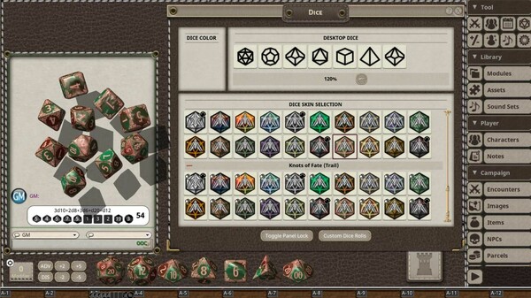 Fantasy Grounds - Knots of Fate Dice Pack