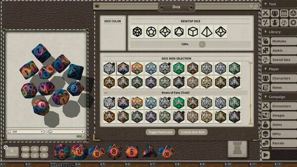Fantasy Grounds - Knots of Fate Dice Pack