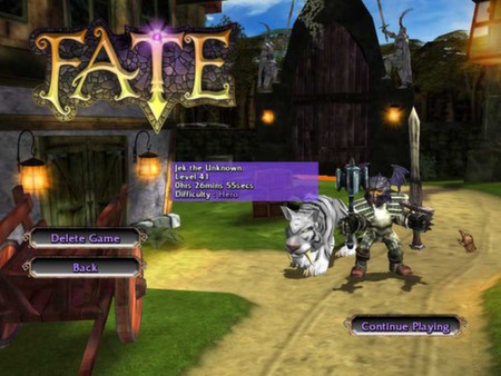 Screenshot z FATE