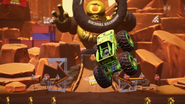 Скриншот из Hot Wheels Monster Trucks: Stunt Mayhem