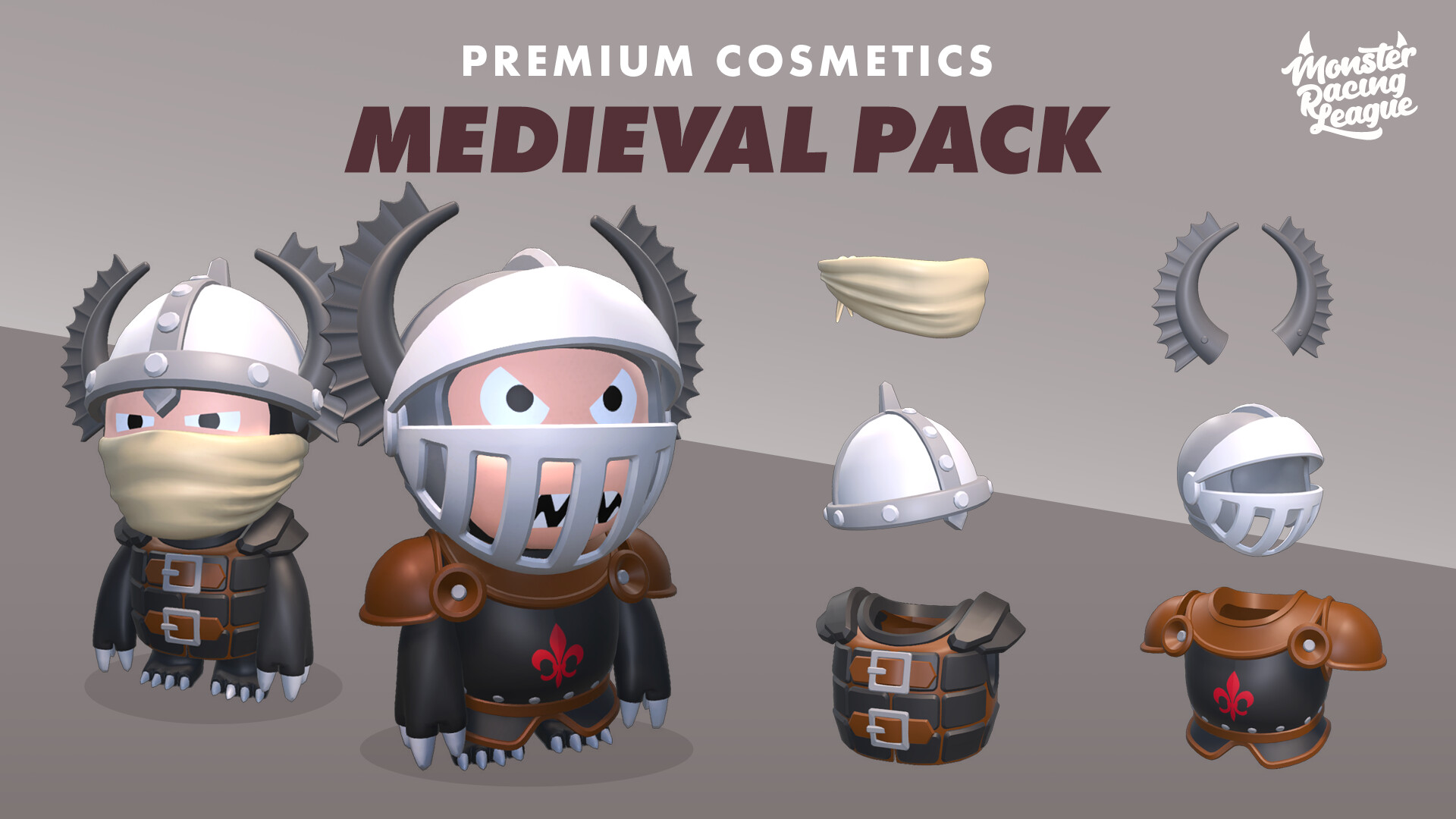 Monster Racing League - Medieval Cosmetics Pack Featured Screenshot #1