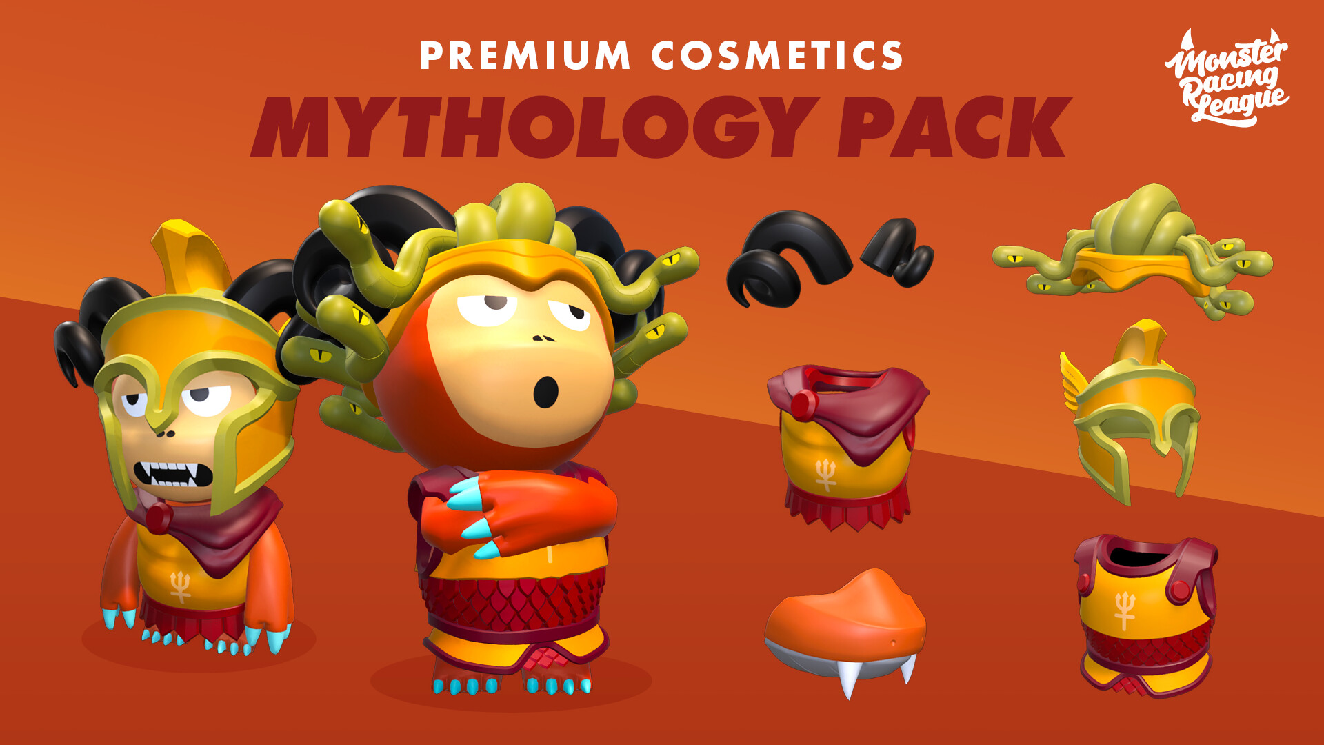 Monster Racing League - Mythology Cosmetics Pack Featured Screenshot #1