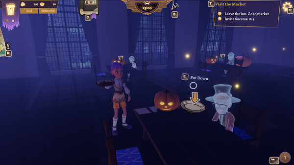 Screenshot z Magic Inn