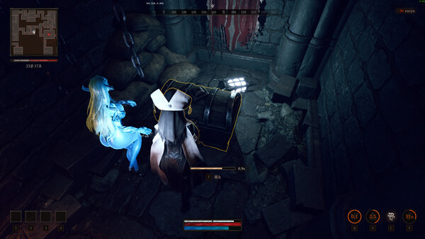 Screenshot z Dungeon Stalkers