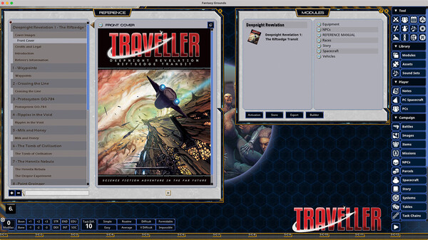 Fantasy Grounds - Deepnight Revelation 1: Riftsedge Transit