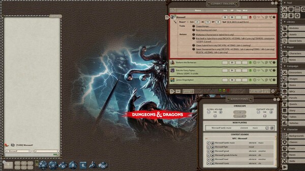 Fantasy Grounds - D&D Monster Manual - Syrinscape Sound Link Pack