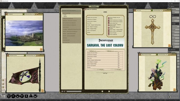 Fantasy Grounds - Pathfinder RPG - Pathfinder Companion: Sargava the Lost Colony