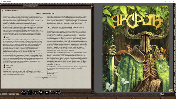 Fantasy Grounds - Arcadia Issue 020