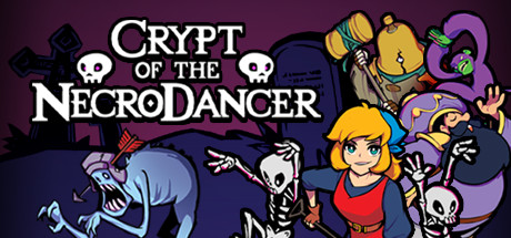 Steam header art for Crypt of the NecroDancer
