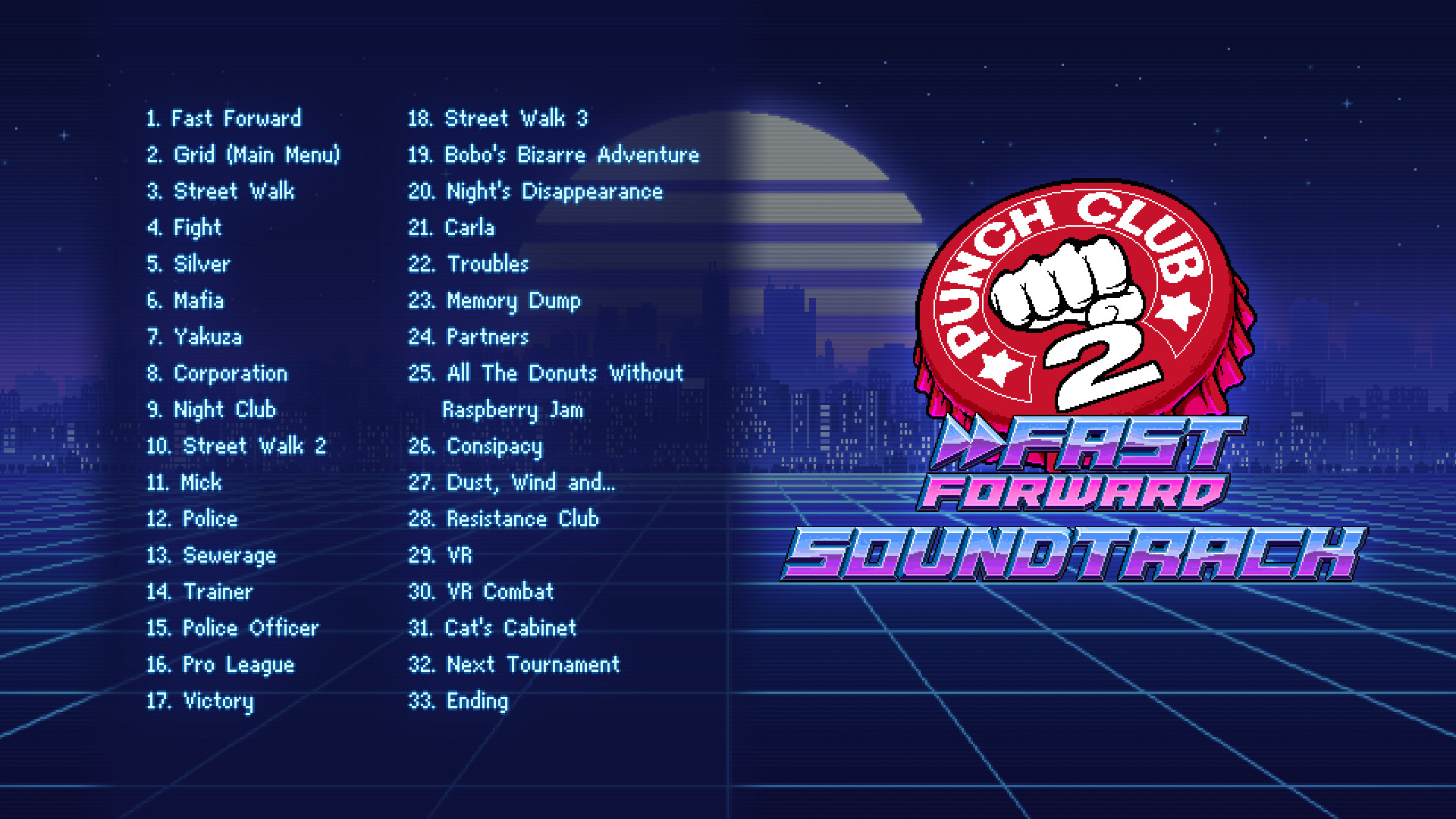 Punch Club 2: Fast Forward - Soundtrack Featured Screenshot #1