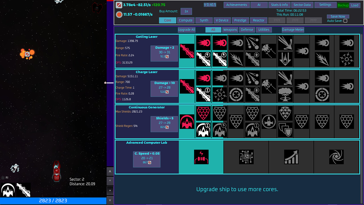 Unnamed Space Idle screenshot #1