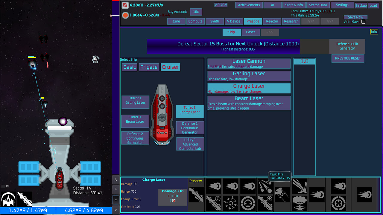 Unnamed Space Idle screenshot #3