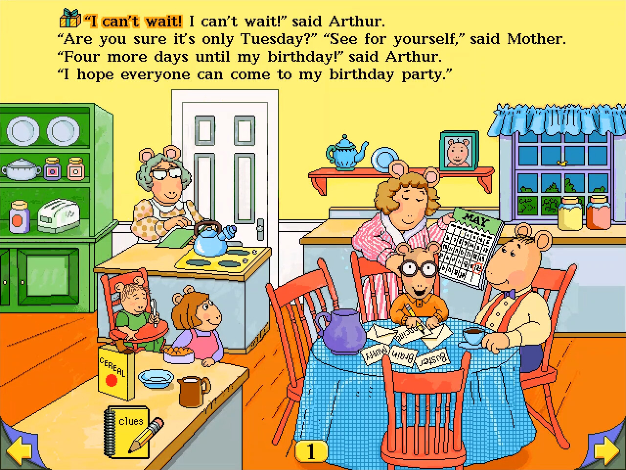 Arthur's Birthday screenshot #2