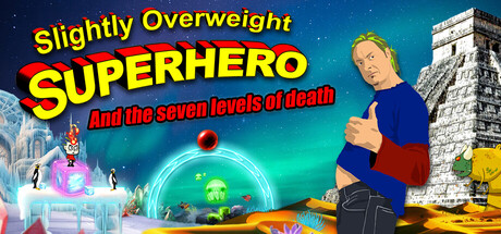 Cover image for Slightly Overweight Superhero and the seven levels of death