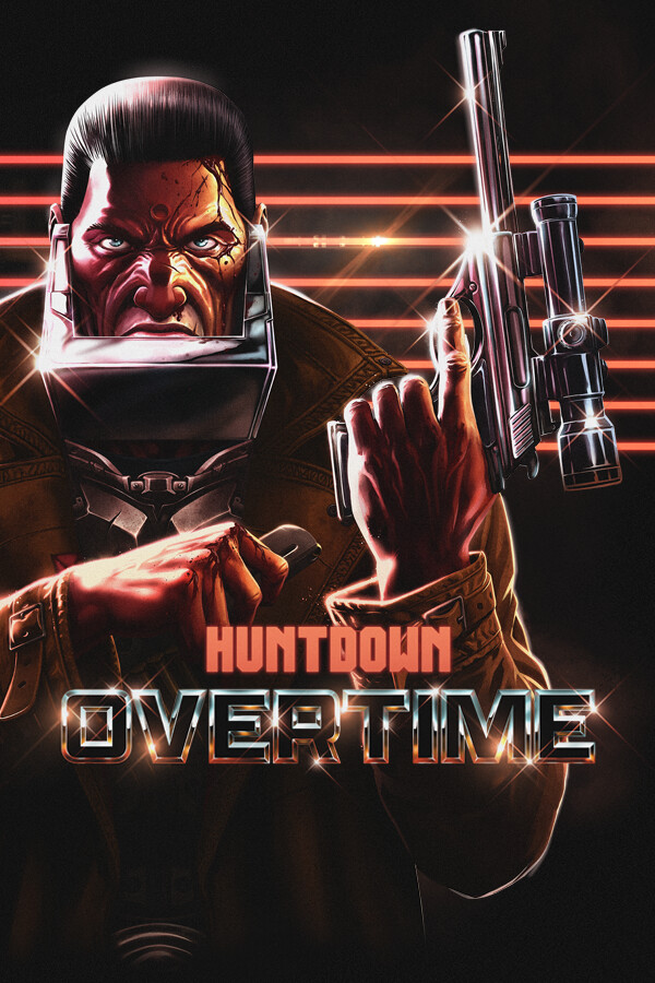Capa de HUNTDOWN: OVERTIME