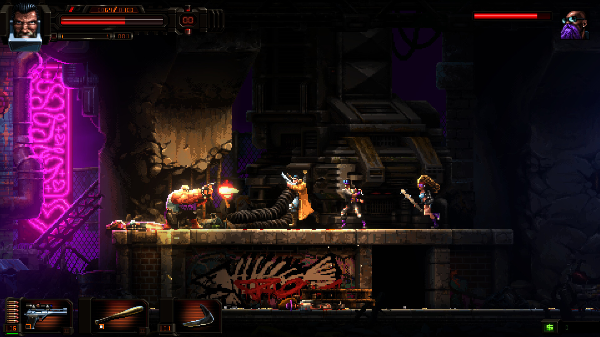 HUNTDOWN: OVERTIME – Screenshot 2