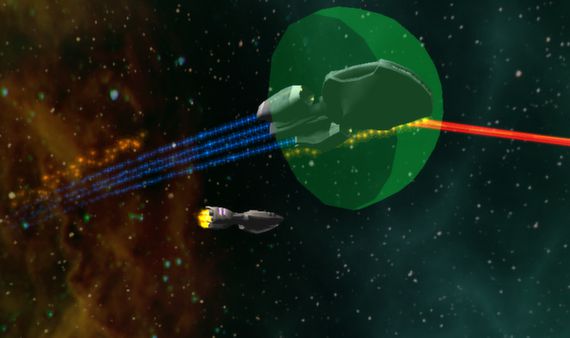 Screenshot z Artemis Spaceship Bridge Simulator