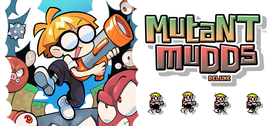 Mutant Mudds Deluxe cover art