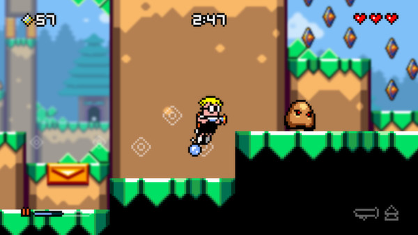 Mutant Mudds Deluxe screenshot 1