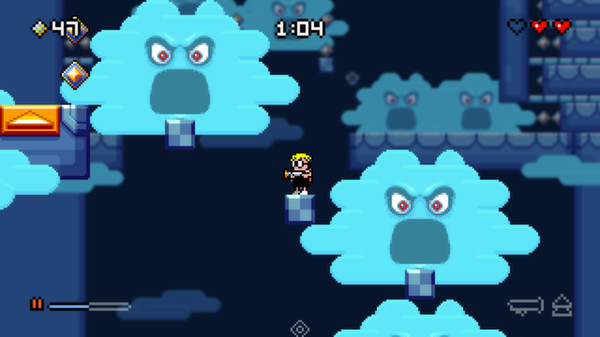 Screenshot z Mutant Mudds Deluxe